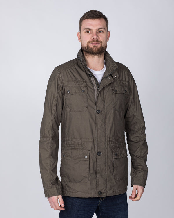 Cabano Tall Cotton Jacket (khaki)