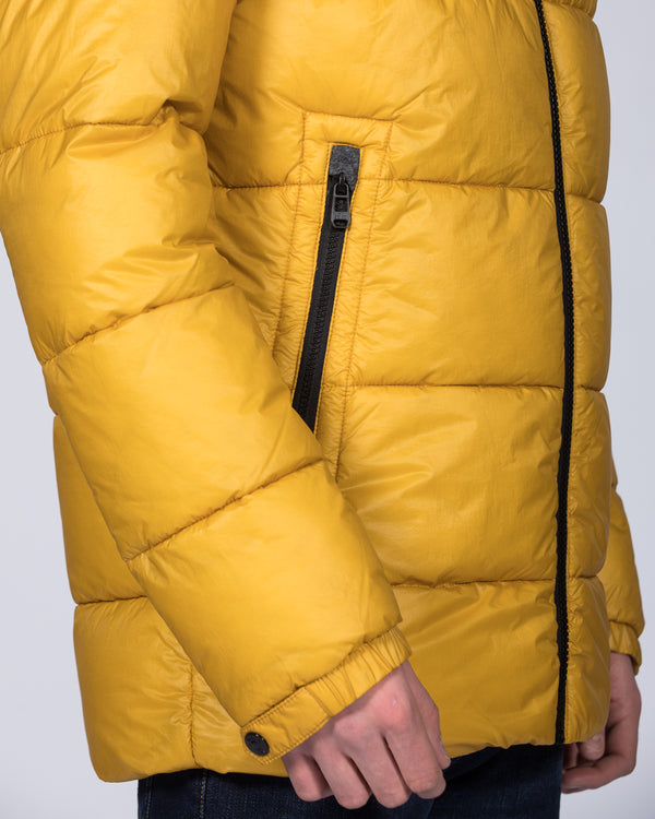 Cabano Tall Puffer Jacket (yellow)