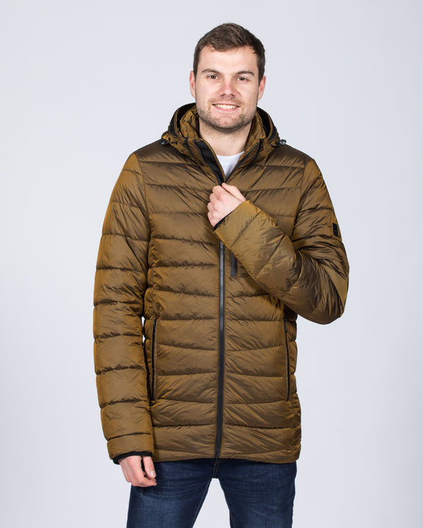 Cabano Tall Lightweight Quilted Jacket (bronze)