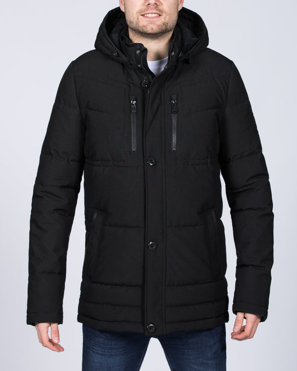 Cabano Tall Puffer Jacket (black)