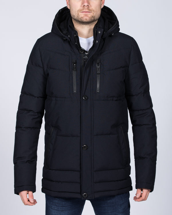 Cabano Tall Puffer Jacket (navy)