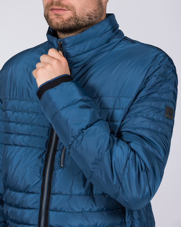 Cabano Lightweight Tall Quilted Jacket (royal blue)