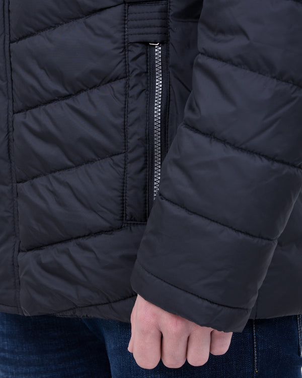 Cabano Tall Lightweight Puffer Jacket (black)