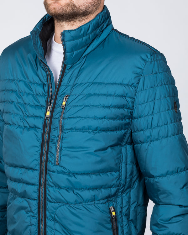 Cabano Tall Lightweight Quilted Jacket (teal)