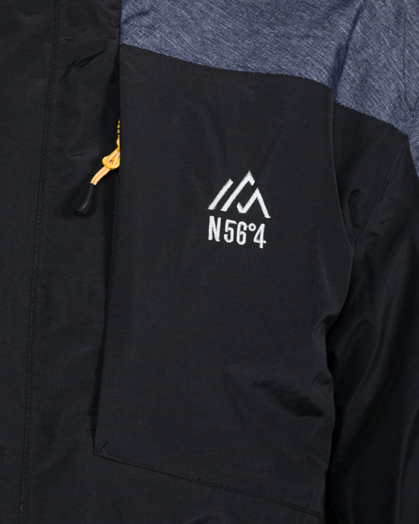North 56 Tall Ski Jacket (black/grey)