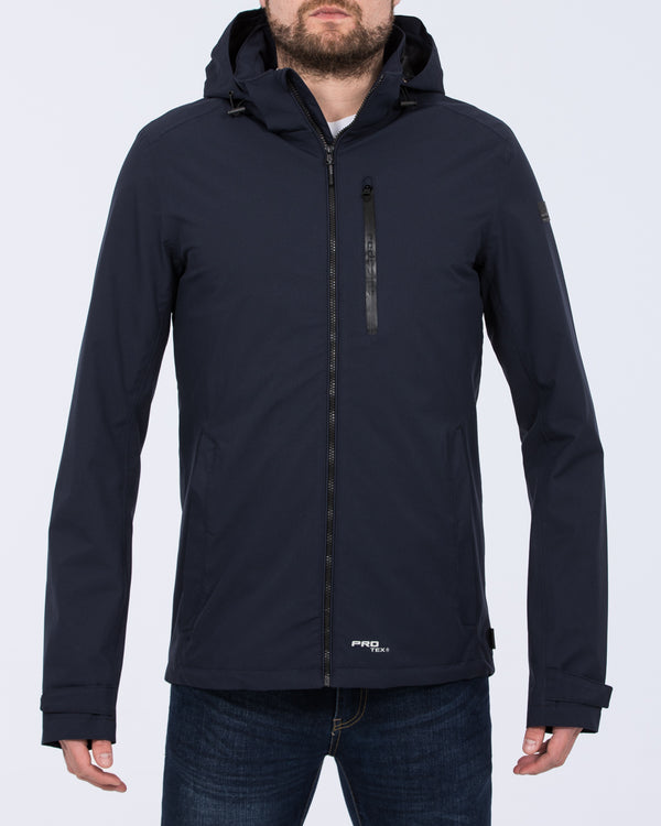 Redpoint Len Tall Lightweight Waterproof Jacket (navy)