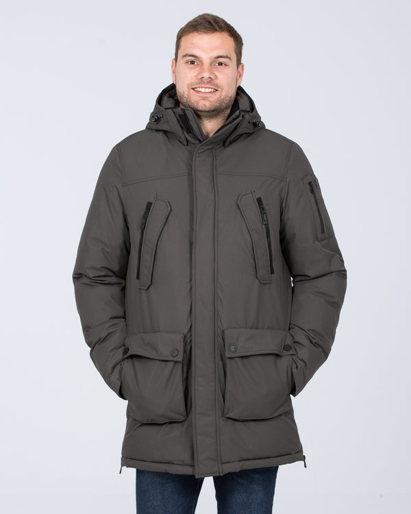 Redpoint Eddy Tall Parka Jacket (grey)