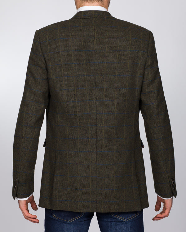 Skopes Slim Fit Tall Hornby Blazer (green check)