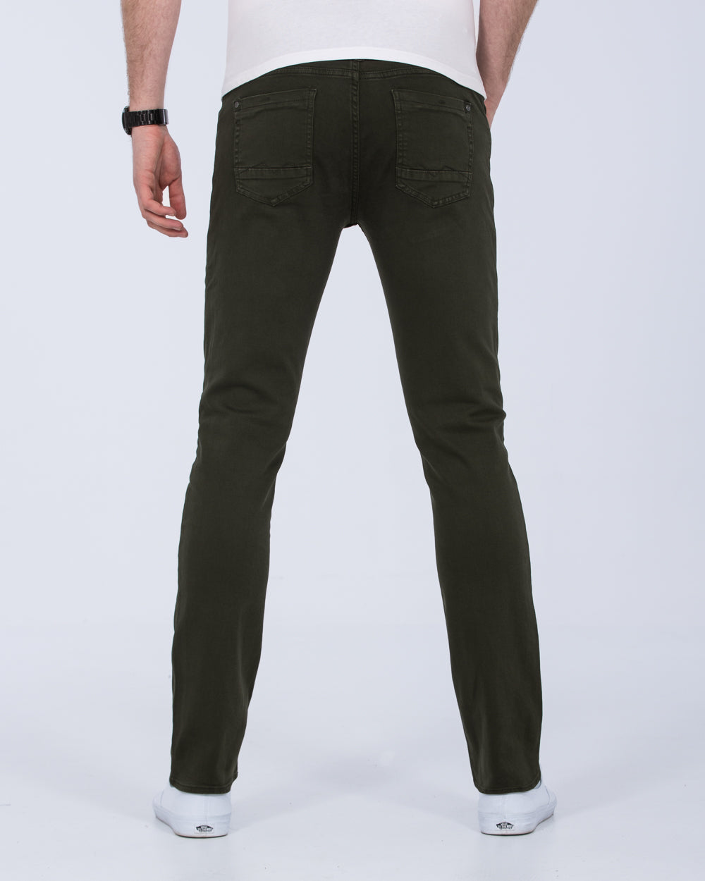 Blend Twister Tapered Fit Tall Jeans (forest green)