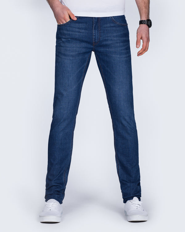 Cub Alex Tapered Fit Tall Jeans (royal stone)