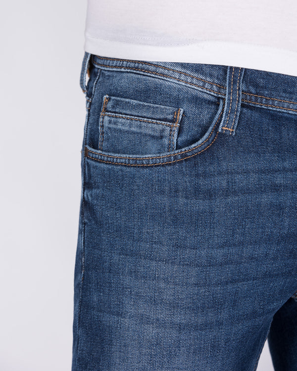 Mustang Oregon Tapered Slim Fit Tall Jeans (denim blue)