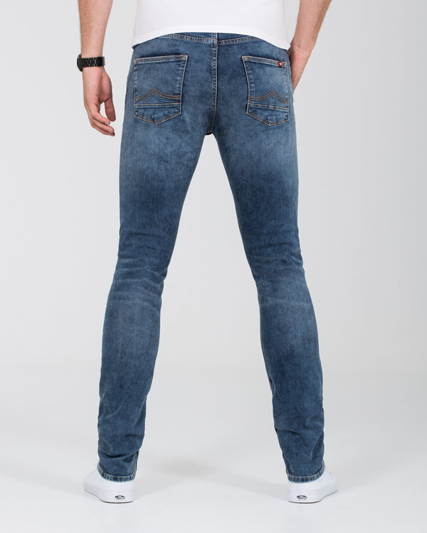 Mustang Vegas Slim Fit Tall Jeans (washed denim)