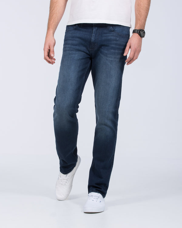 Mustang Tramper Straight Fit Tall Jeans (denim blue)