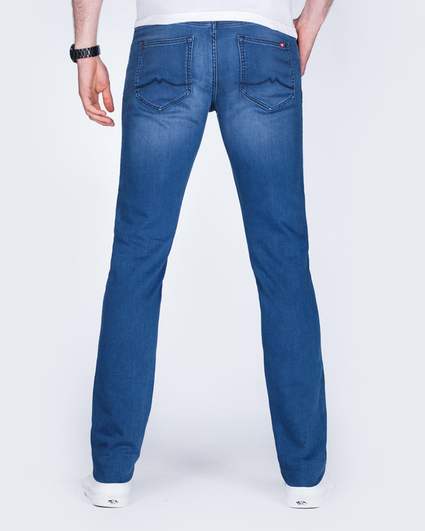 Mustang Oregon Tapered Slim Fit Tall Jeans (blue denim)