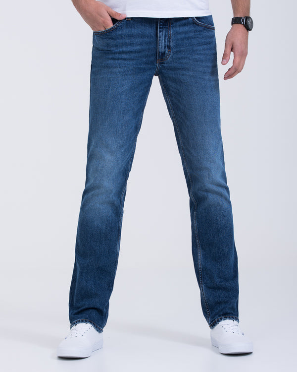 Mustang Tramper Regular Fit Tall Jeans (blue wash)
