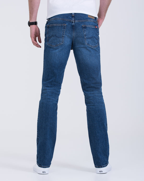 Mustang Tramper Regular Fit Tall Jeans (blue wash)