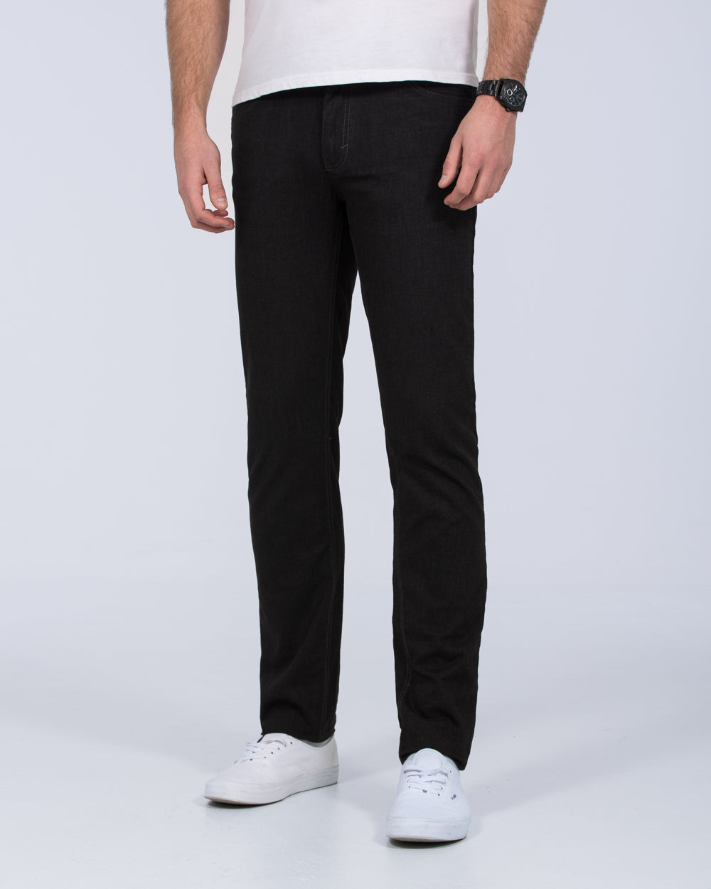 Redpoint Milton Slim Fit Tall Wool Look Jeans (anthracite)