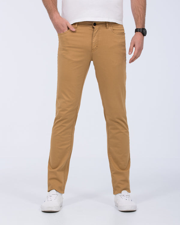 Red Point Row Redpoint Milton Slim Fit Tall Jeans (tobacco)