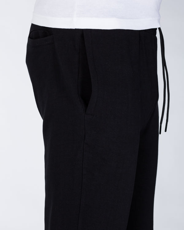 2t Slim Fit Open Hem Tall Joggers (black)