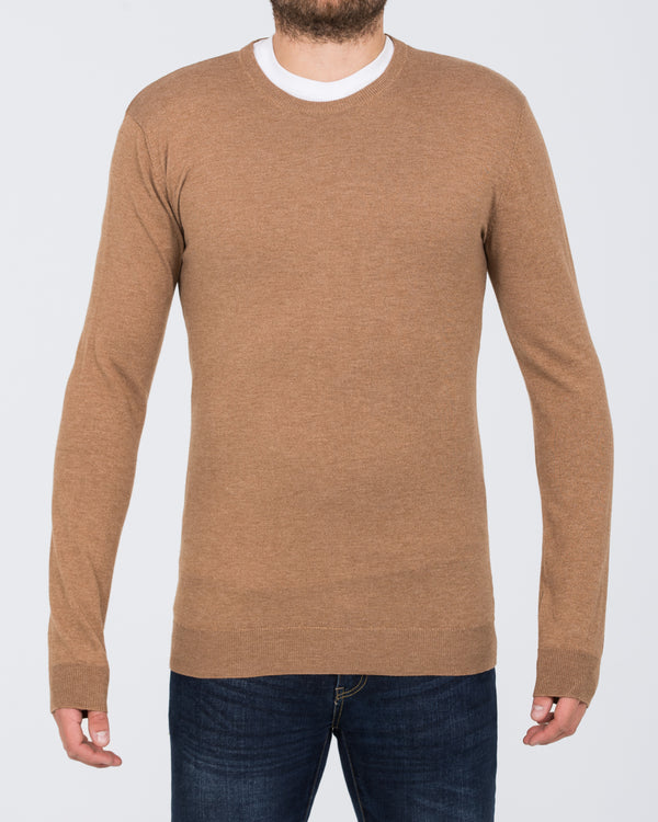 2t Tall Seawool Crew Neck Jumper (sand)