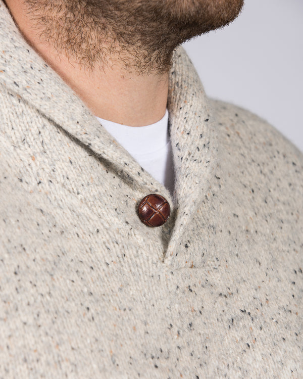 2t Lambswool Blend Tall Nordic Jumper (oatmeal)