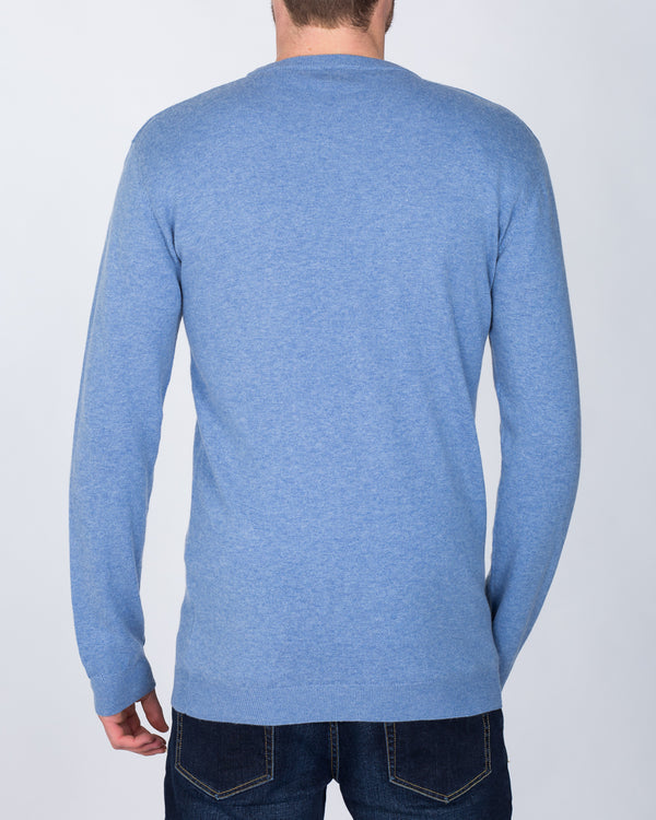 2t Merino Crew Neck Tall Jumper (sky)