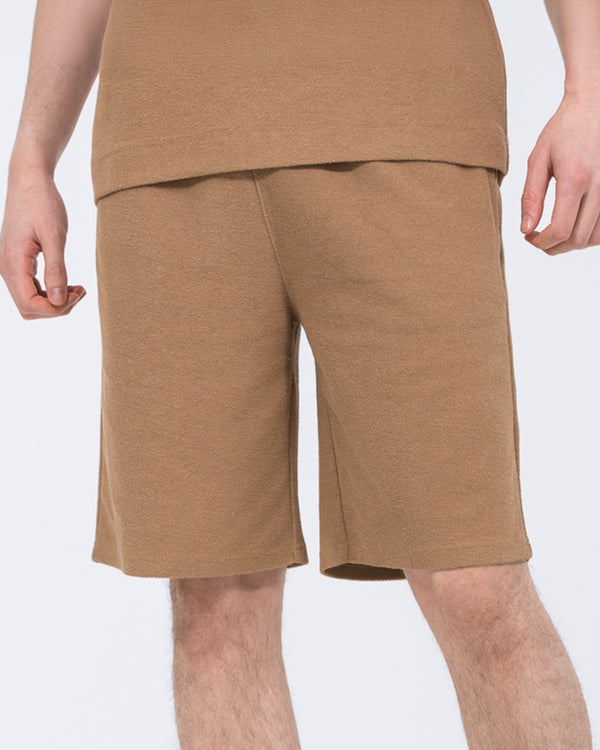 2t Kai Tall Textured Shorts (mushroom)