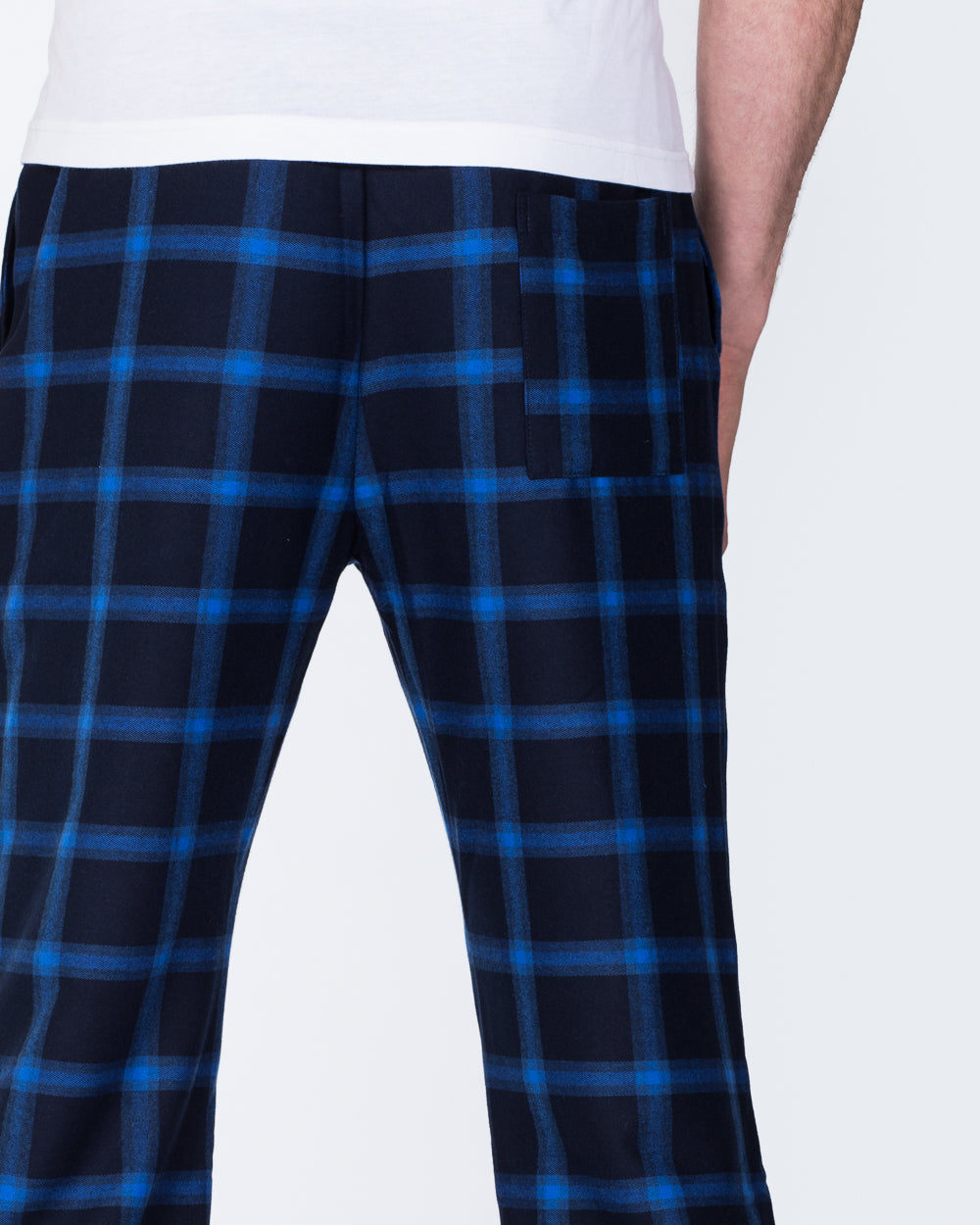 2t Tall Slim Fit Pyjama Bottoms (navy/blue)