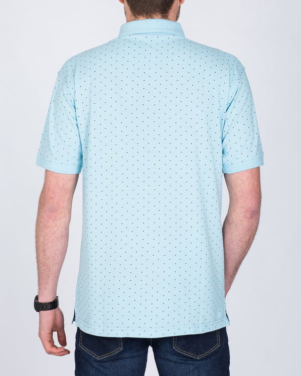 2t Regular Fit Tall Polo Shirt (powder blue)