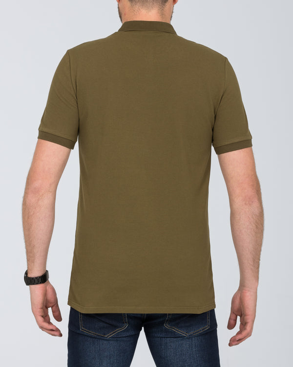 2t Slim Fit Tall Polo Shirt (olive)