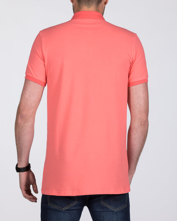 2t Slim Fit Tall Polo Shirt (peach)