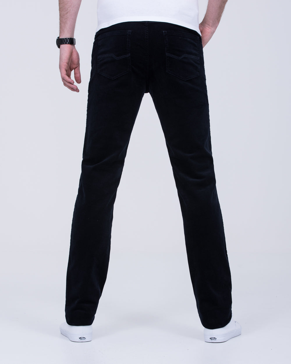 Redpoint Milton Slim Fit Tall Cord Jeans (navy)