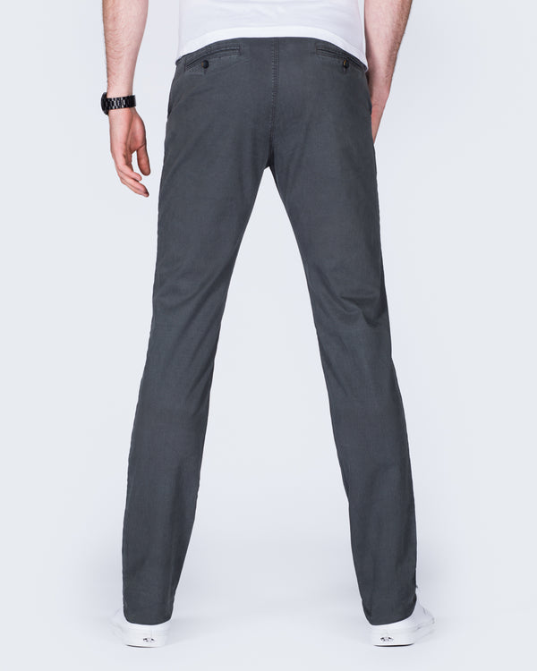 Redpoint Odessa Slim Fit Tall Chinos (grey)