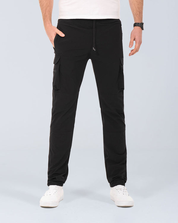 2t Roman Tall Utility Cargo Trousers (black)