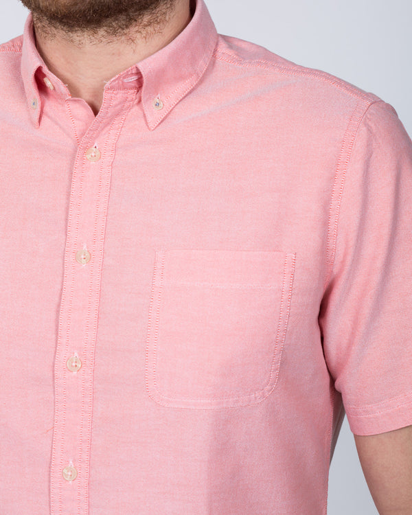 2t Short Sleeve Tall Shirt (coral)