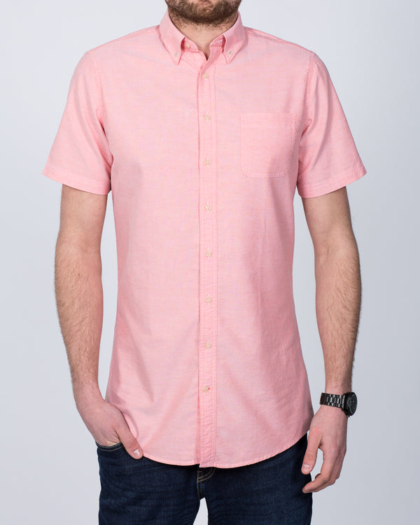 2t Short Sleeve Tall Shirt (coral)