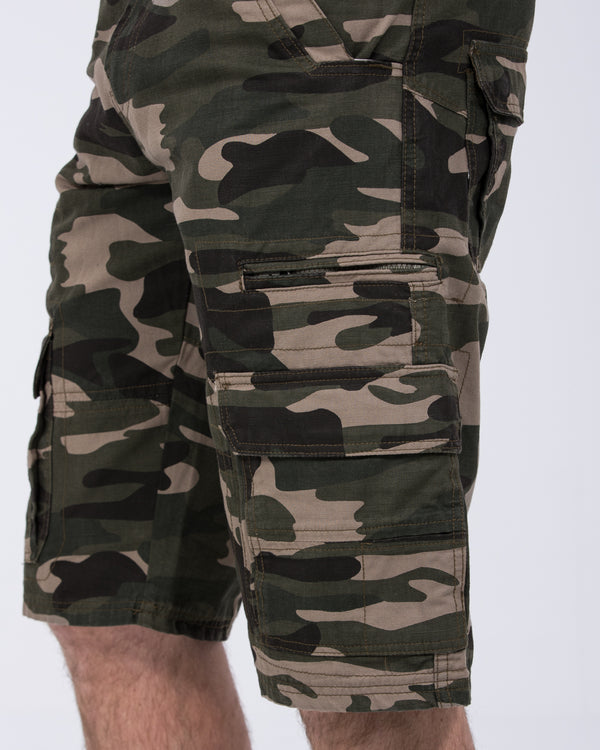 Next Khaki Camo Shorts 2t Tall Mens Extra Long Cargo Camo