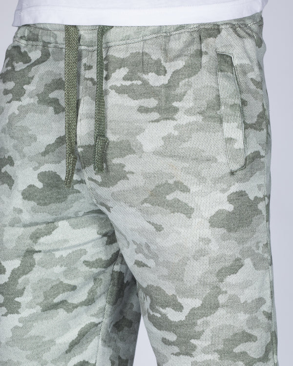 2t Tall Camo Sweat Shorts (olive)