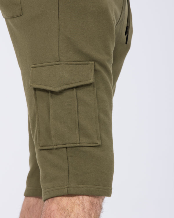 2t Freddy Tall Cargo Sweat Shorts (khaki)