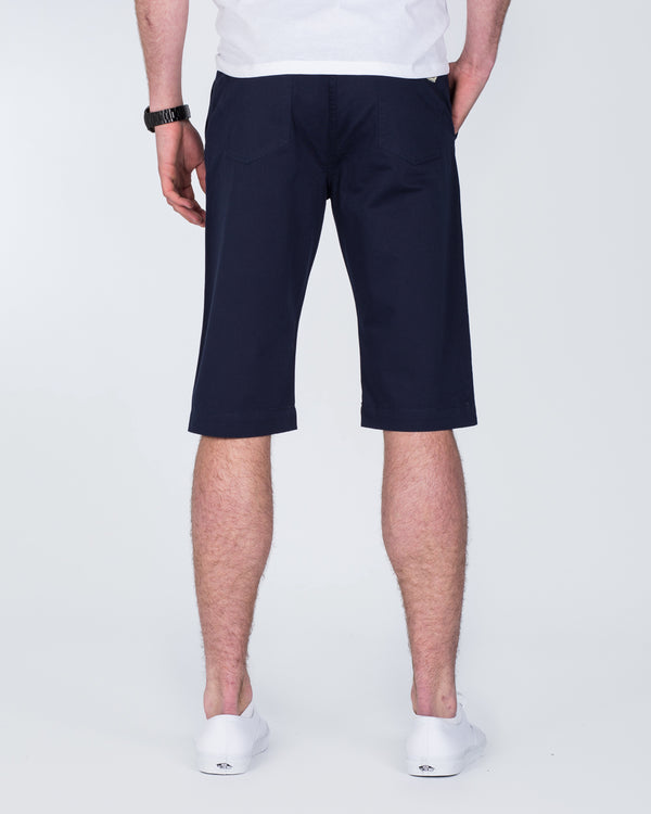 Ed Baxter Marakesh Tall Chino Shorts (navy)