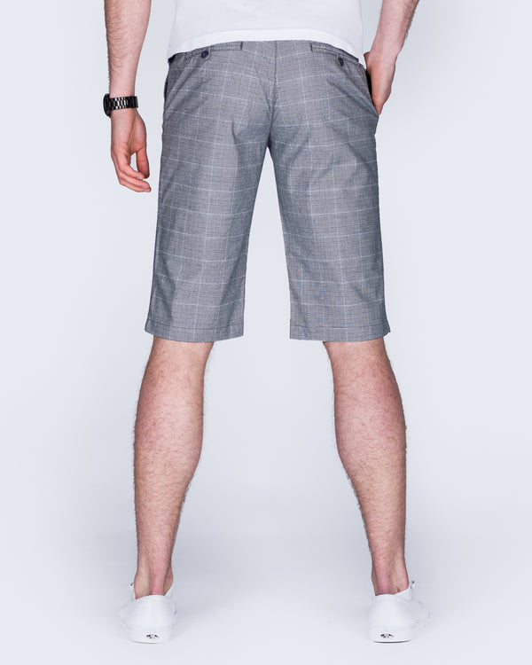 Redpoint Surray Tall Shorts (grey check)