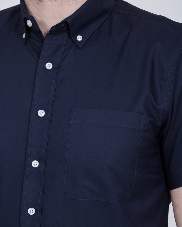 2t Slim Fit Short Sleeve Tall Shirt (navy blue)