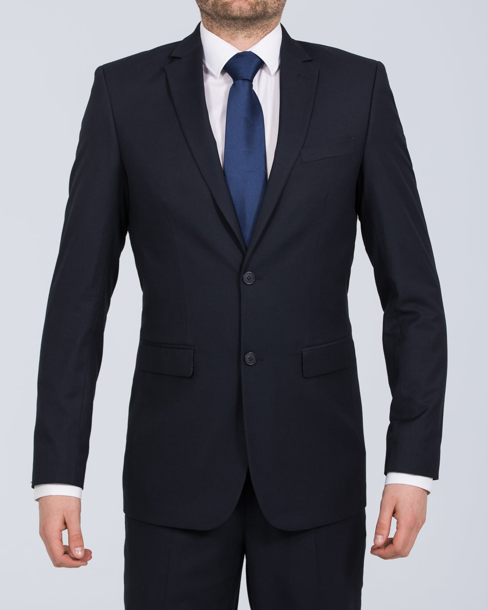 Skopes Romulus Slim Fit Tall Lyfcycle Suit (navy)
