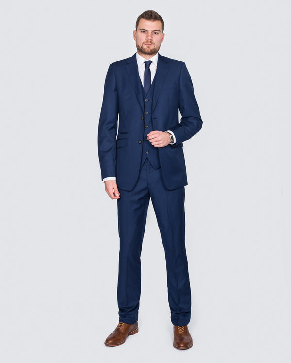 Skopes Slim Fit Wool Tall Suit (royale blue)