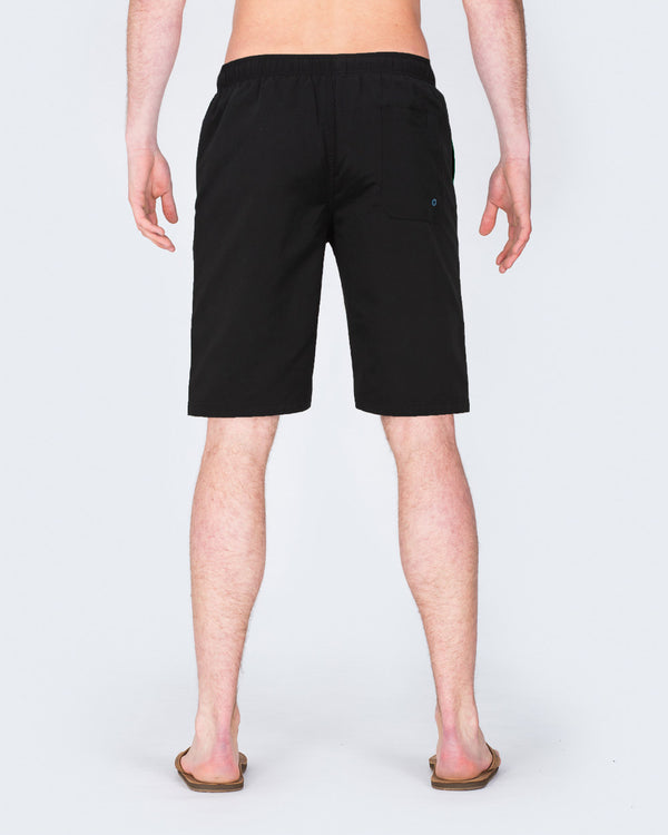 2t Tall Swim Shorts (black/sky)