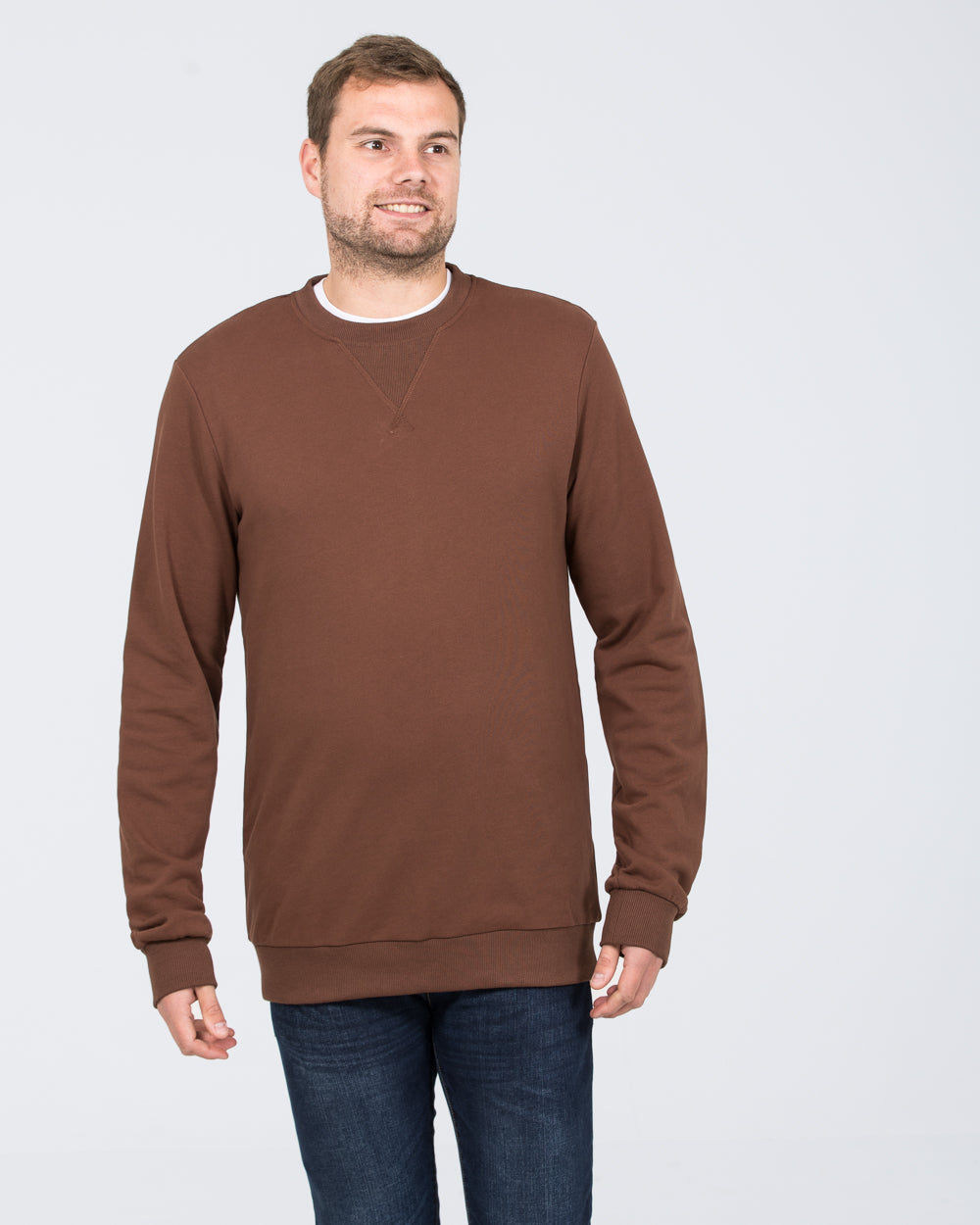 2t Dale Regular Fit Tall Sweatshirt (brown)