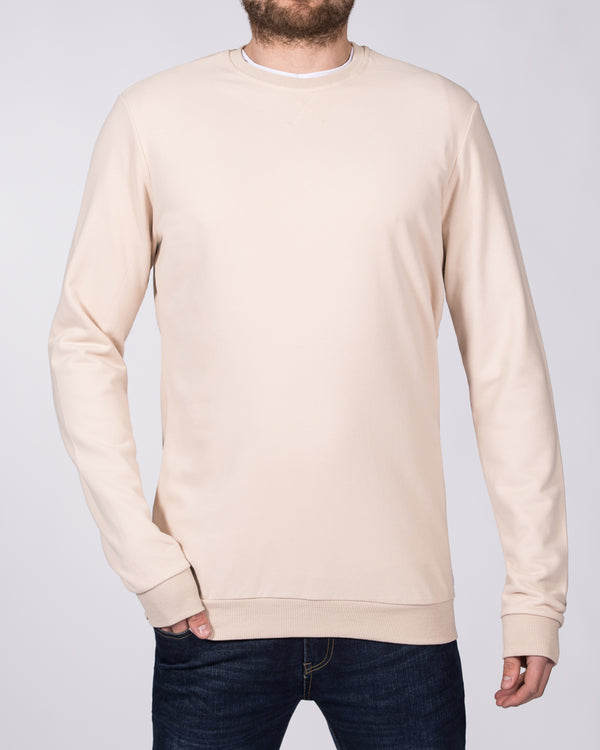 2t Tall Jakob Regular Fit Sweatshirt (stone)