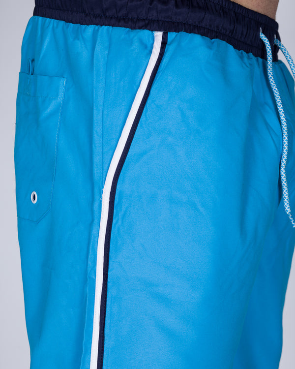 2t Tall Striped Swim Shorts (blue)