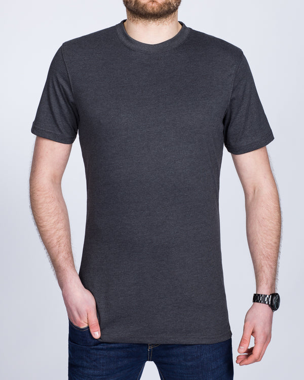 2t Samuel Tall T-Shirt (anthracite marl)