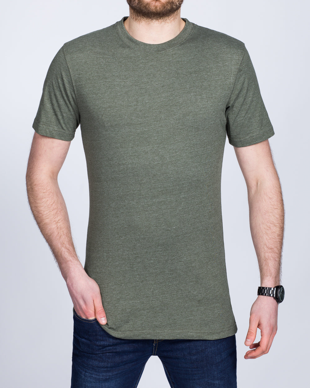 2t Samuel Tall T-Shirt (khaki marl)